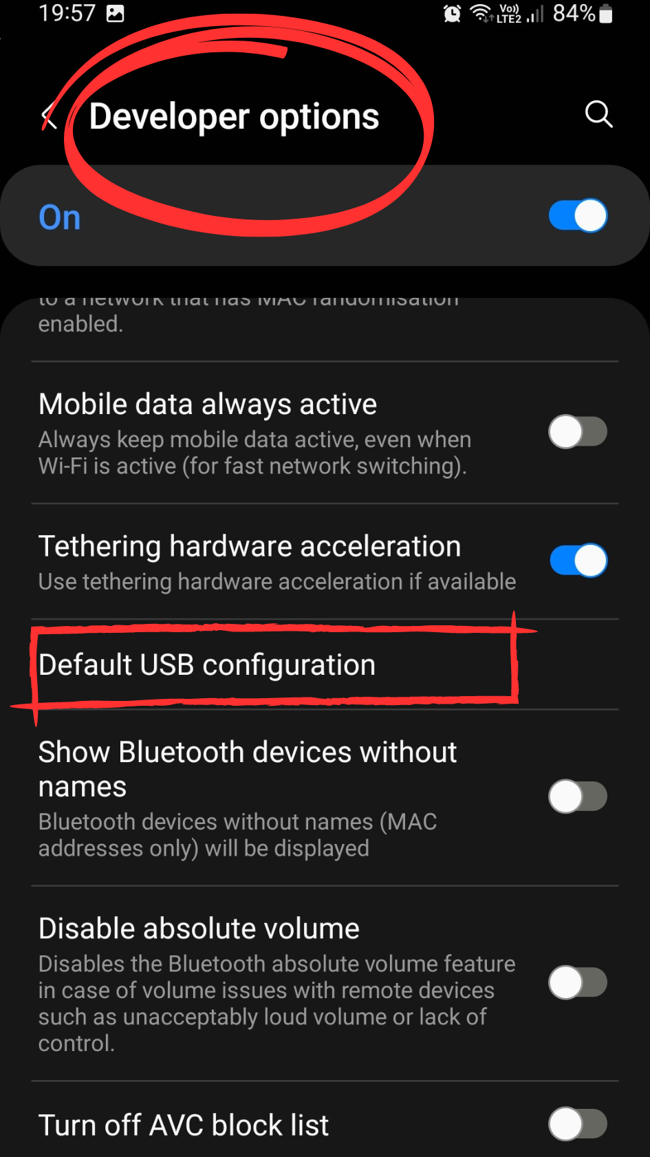 Samsung S23 Not Connecting To PC: Fix #4: Use the Developer option 