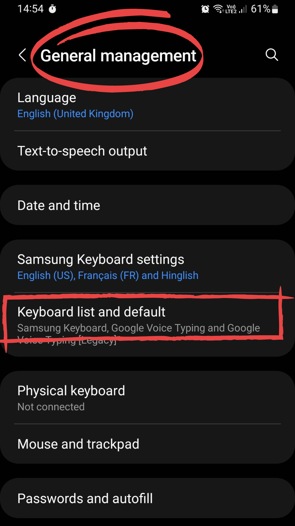 Samsung Galaxy S23 Keyboard Lag: Fix: 1: Use the Default Samsung Keyboard