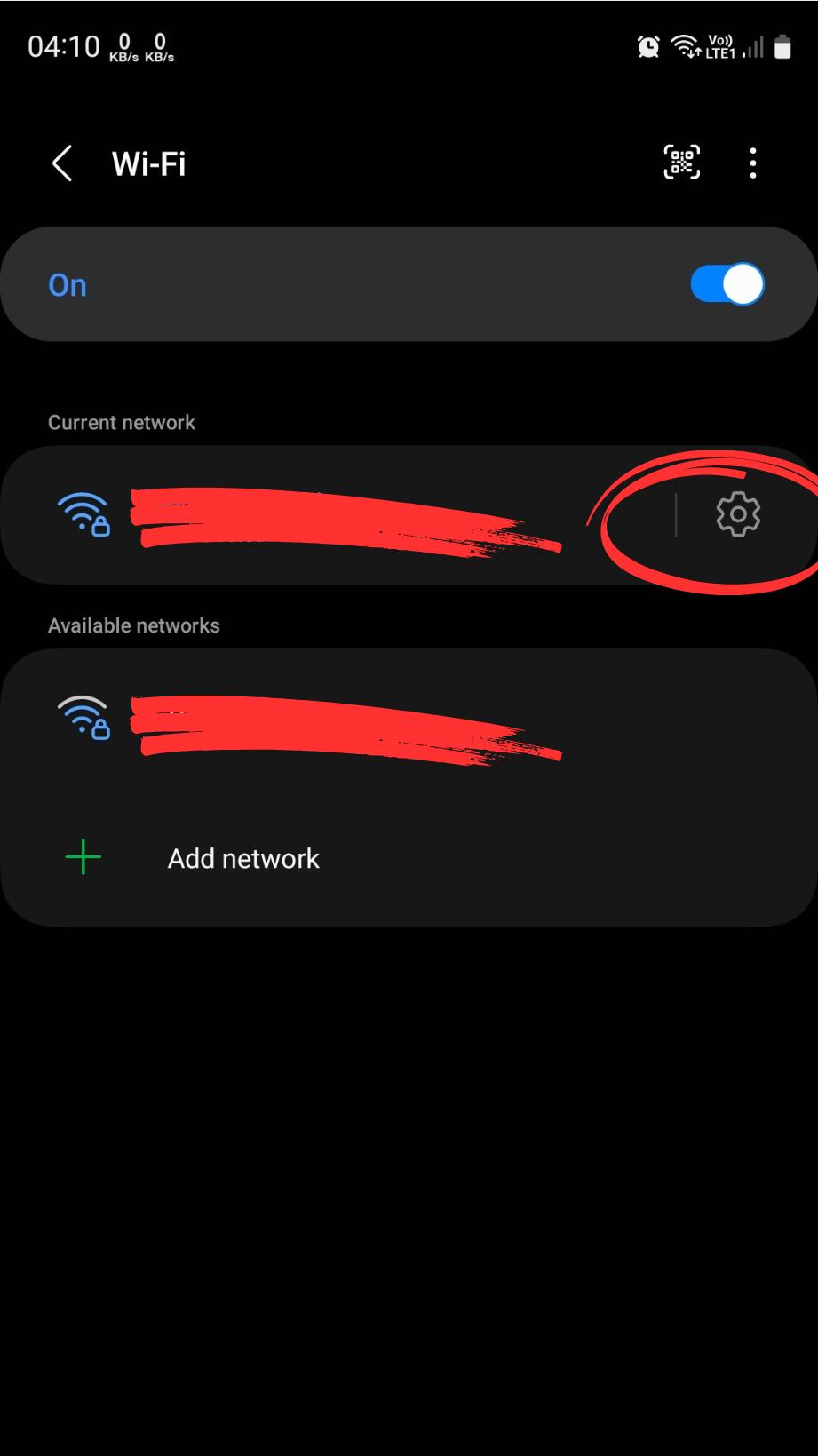 WIFI Gear Icon