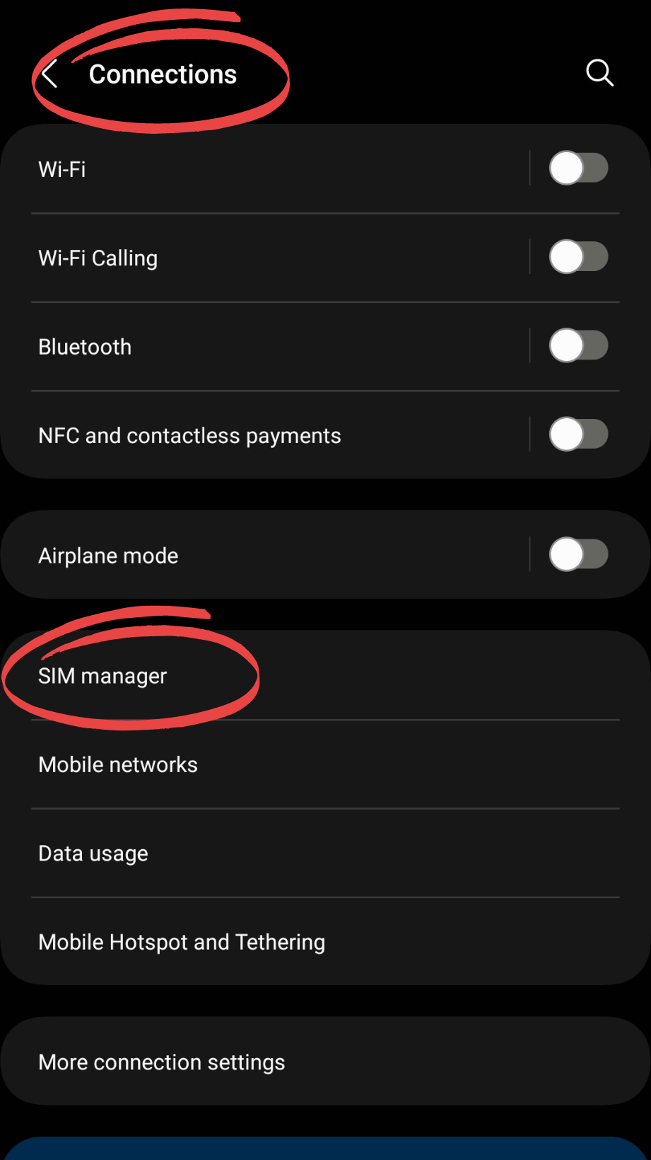 SIM Manager