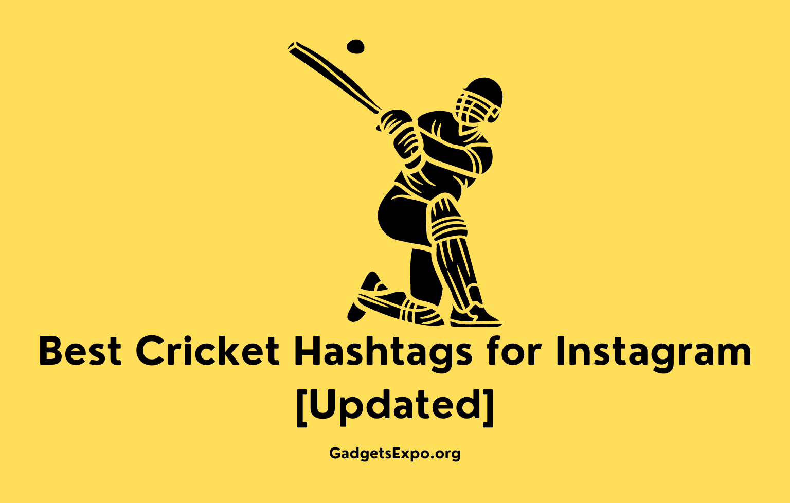 Best Cricket Hashtags for Instagram [Updated]